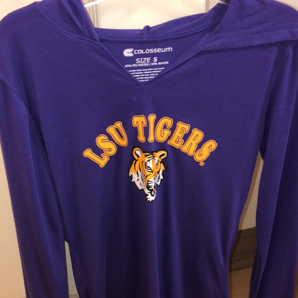 LSU Long-Sleeve with Hood